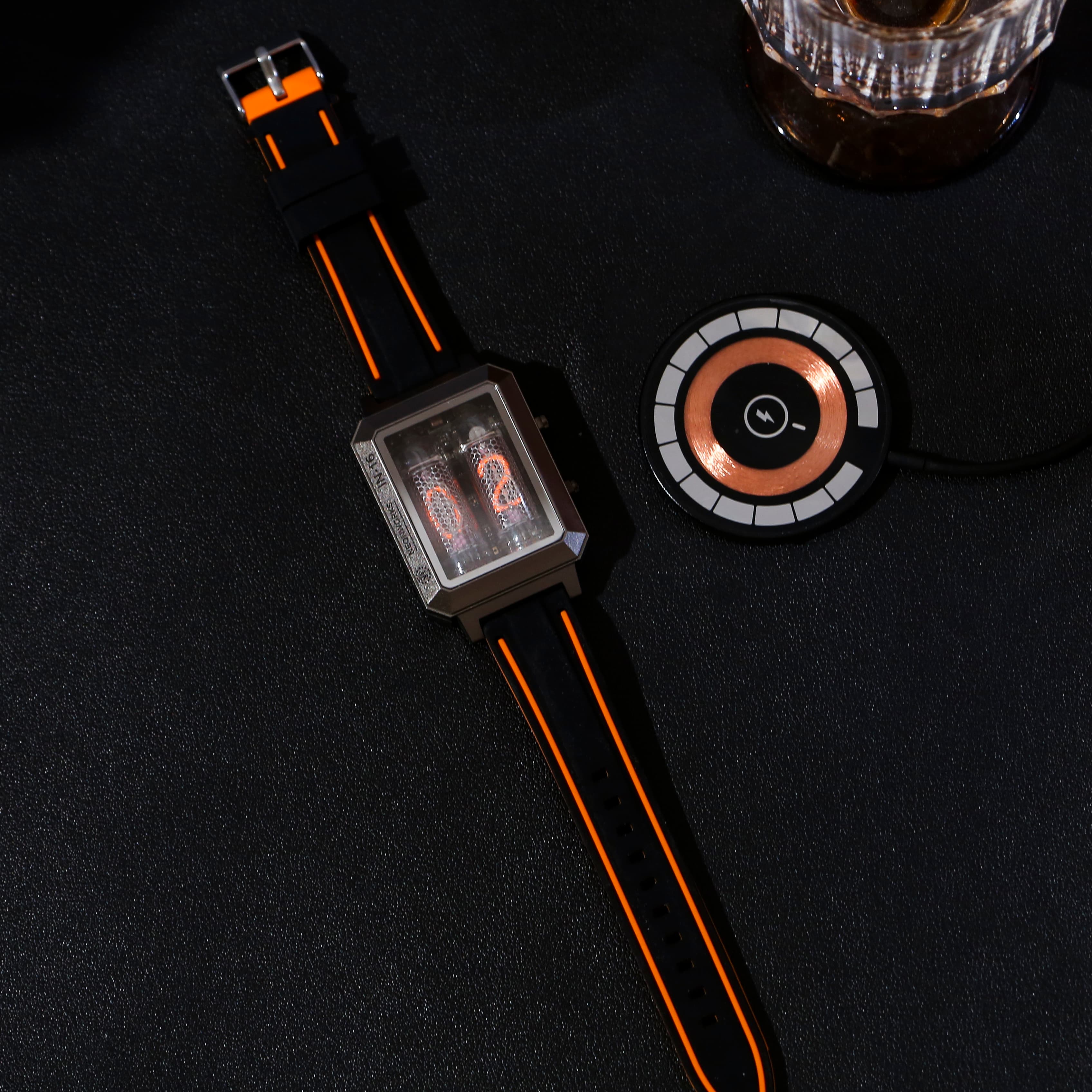 TANZANITE NIXIE WATCH